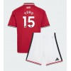 Manchester United Leny Yoro #15 Hjemmedraktsett Barn 2026-27 Kortermet (+ korte bukser)